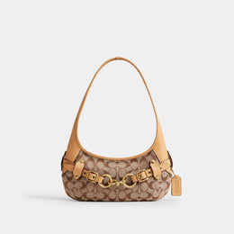 Belted Ergo Shoulder Bag 26 In Signature Jacquard