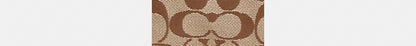 Kisslock Barrel Bag 28 In Signature Jacquard