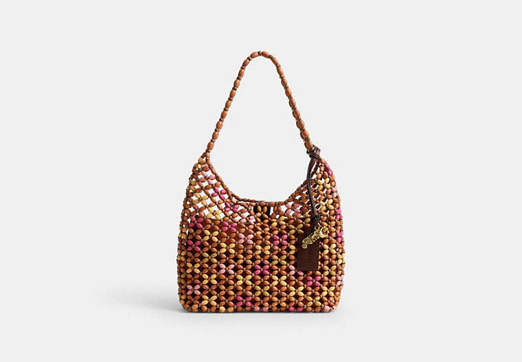 Brooklyn Shoulder Bag 28 With Wooden Beading