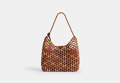 Brooklyn Shoulder Bag 28 With Wooden Beading