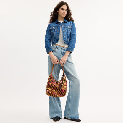 Brooklyn Shoulder Bag 28 With Wooden Beading