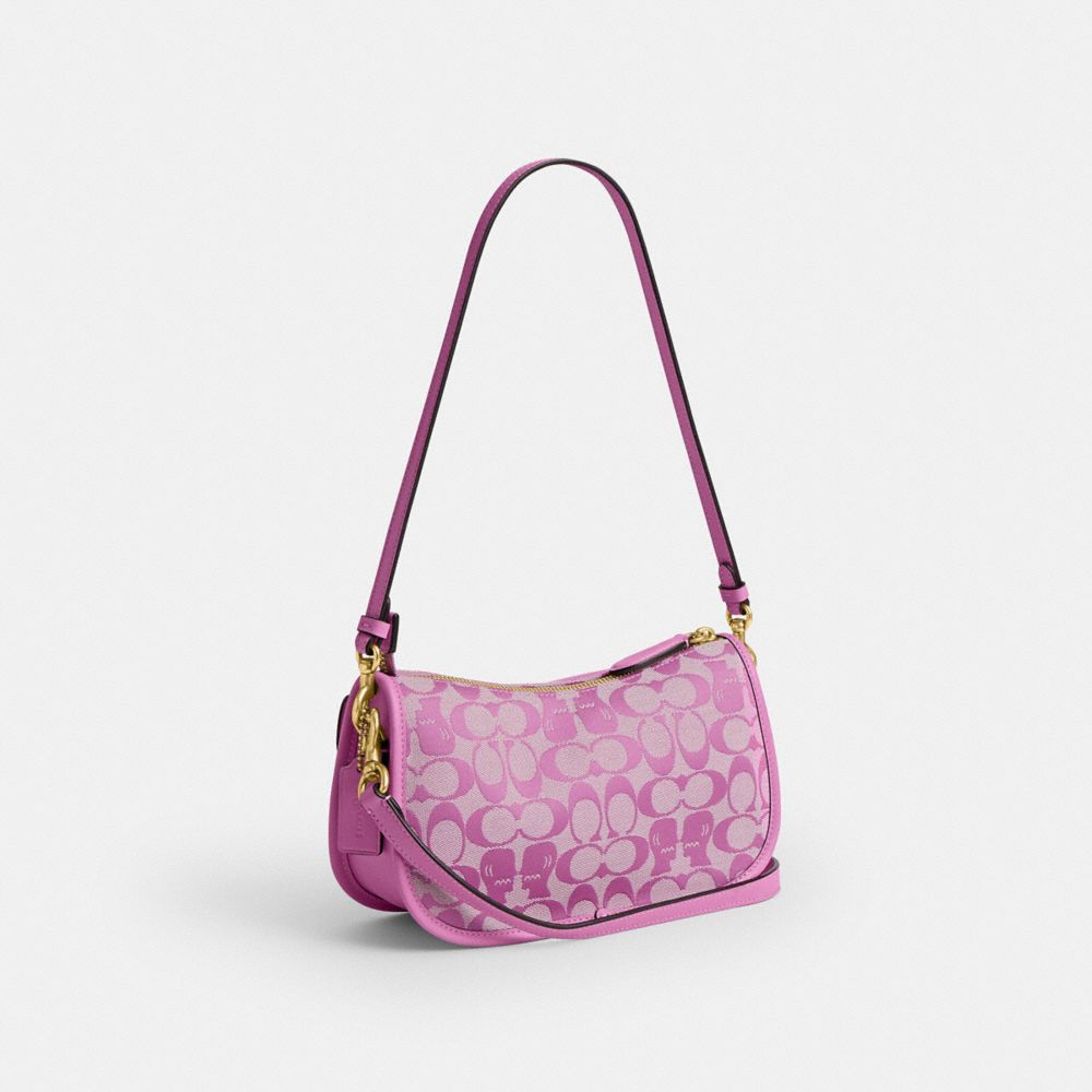 Twin Turnlock Waverly Bag In Signature Regenerative Cotton Denim