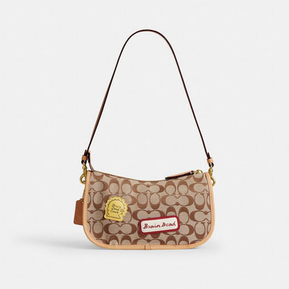 Twin Turnlock Waverly Bag In Signature Regenerative Cotton Denim