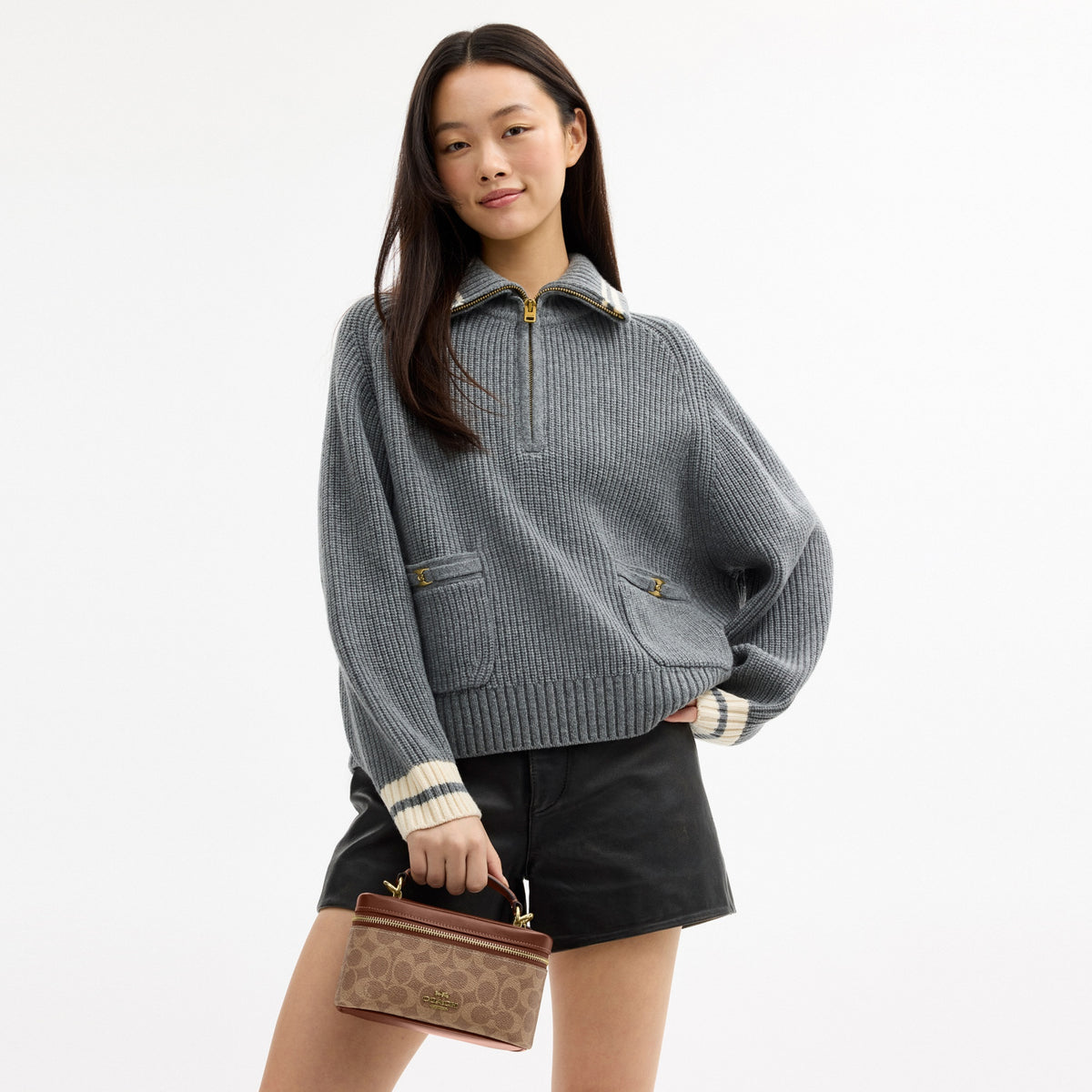 Rainer Crossbody Bag 18 In Signature Canvas