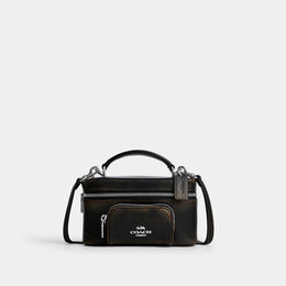Rainer Crossbody Bag 18 With Pocket In Loved Leather