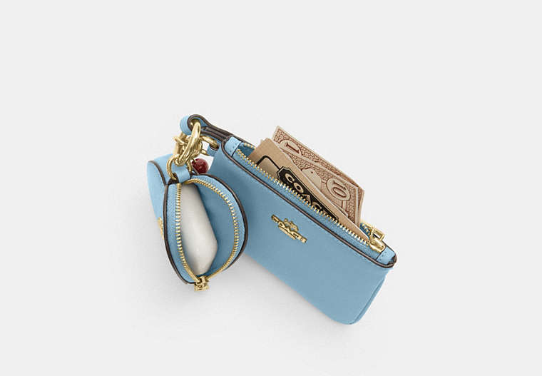 Wristlet And Heart Pouch With Charm