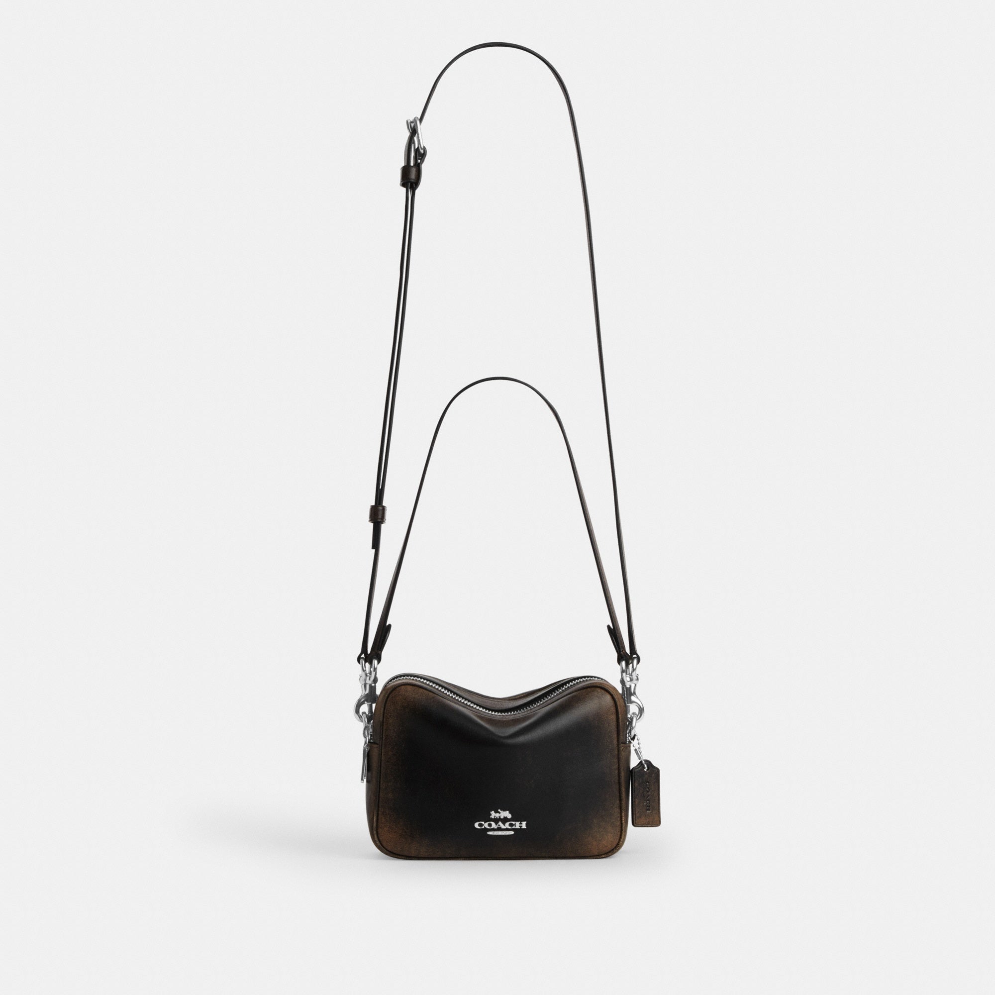 Mini Carey Crossbody Bag In Loved Leather