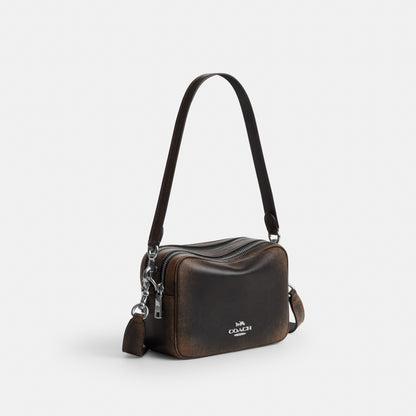 Mini Carey Crossbody Bag In Loved Leather