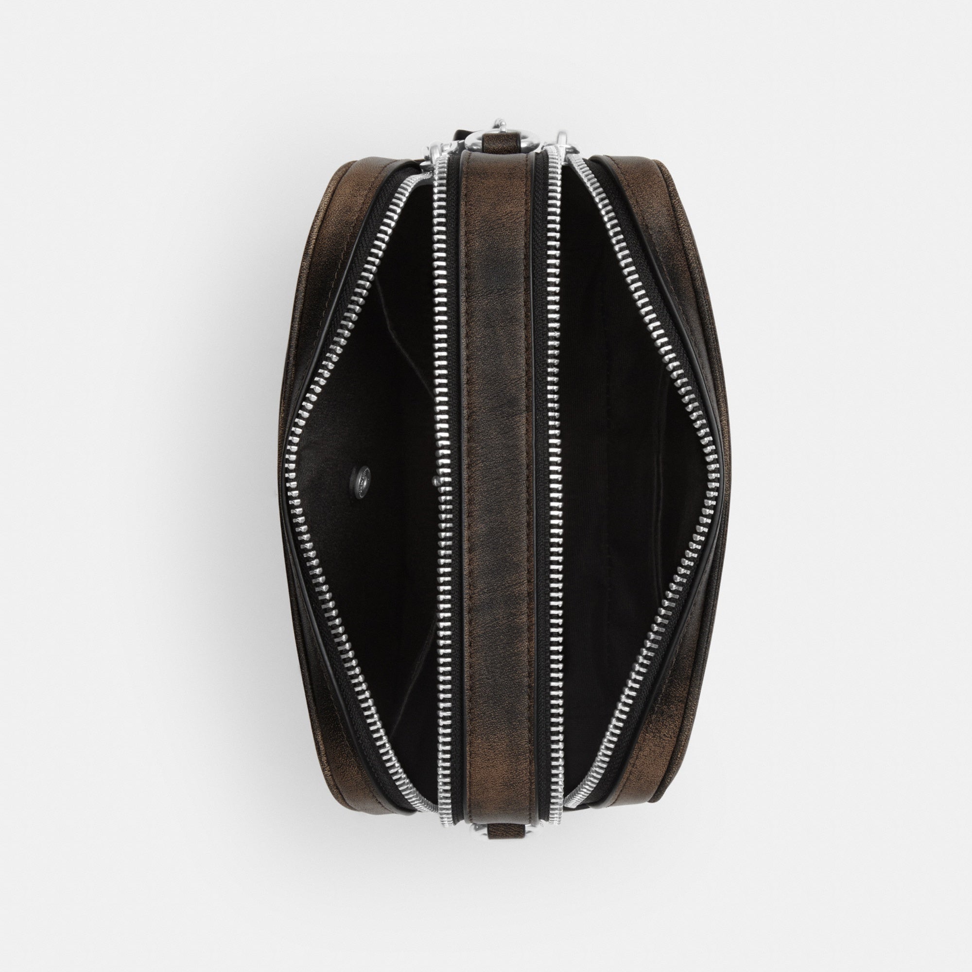 Mini Carey Crossbody Bag In Loved Leather