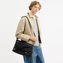 Lane Messenger In Signature Nylon