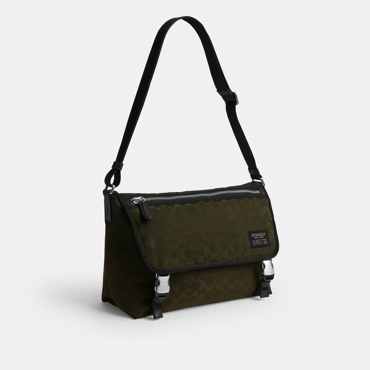 Lane Messenger In Signature Nylon