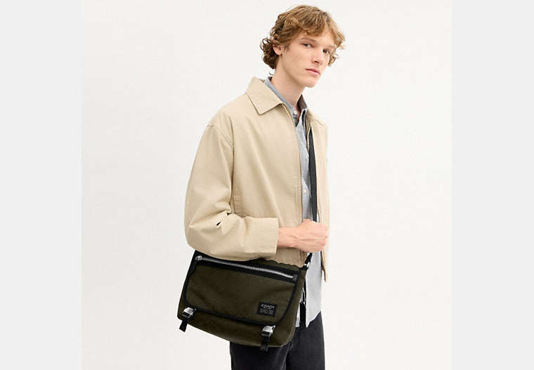 Lane Messenger In Signature Nylon