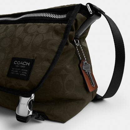 Lane Messenger In Signature Nylon