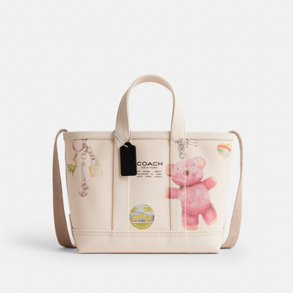 Utility Tote 27 With Sketch Print
