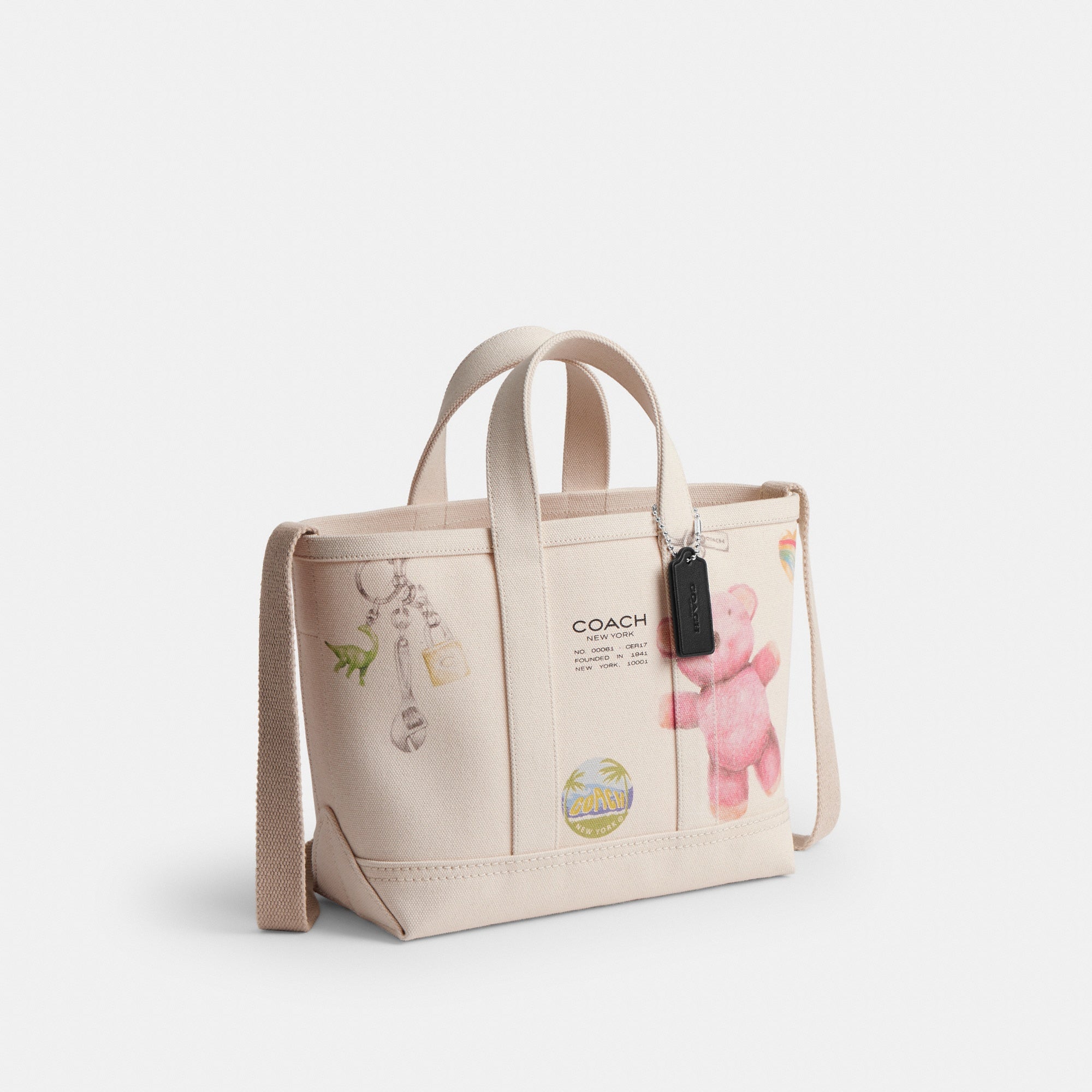 Utility Tote 27 With Sketch Print