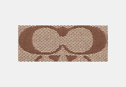 Essential Small Zip Around Card Case In Signature Jacquard