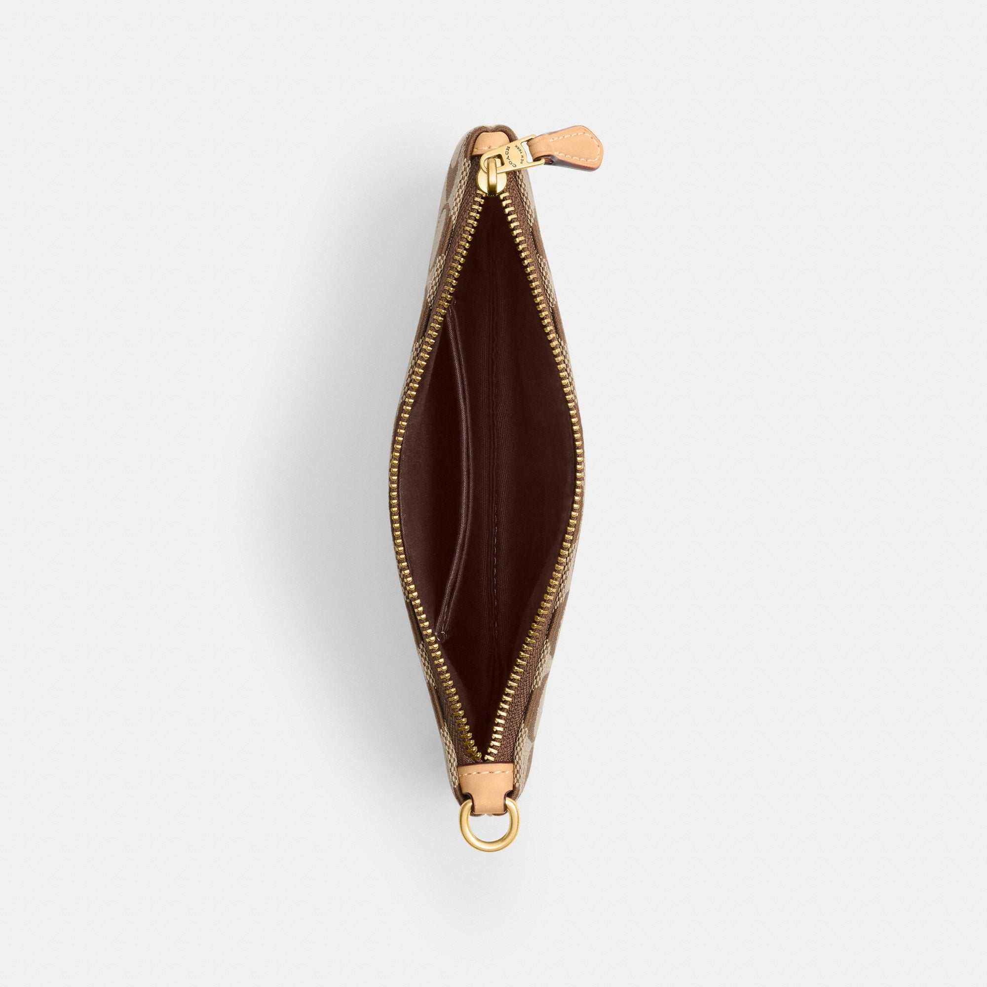 Essential Small Wristlet In Signature Jacquard
