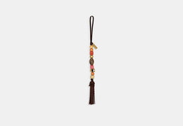 Beaded Tassel Bag Charm