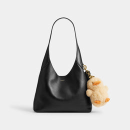 Ducky Bag Charm In Shearling
