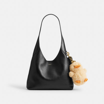 Ducky Bag Charm In Shearling