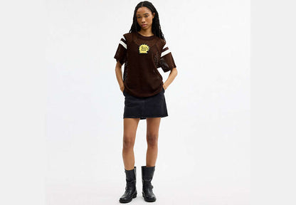 Coach | Brain Dead Mesh Football T-Shirt