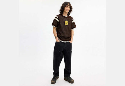 Coach | Brain Dead Mesh Football T-Shirt