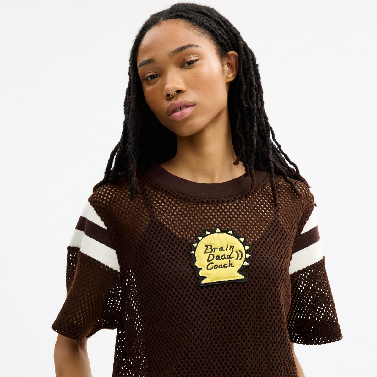 Coach | Brain Dead Mesh Football T-Shirt
