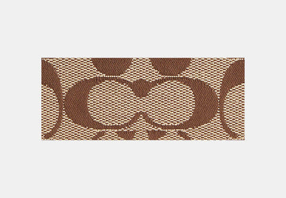 Essential Slim Accordion Zip Wallet In Signature Jacquard