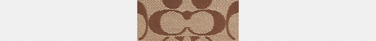 Essential Slim Accordion Zip Wallet In Signature Jacquard