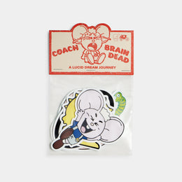 Coach | Brain Dead Sticker Set