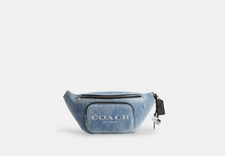 Travis Belt Bag 35 In Loved Denim With Charms
