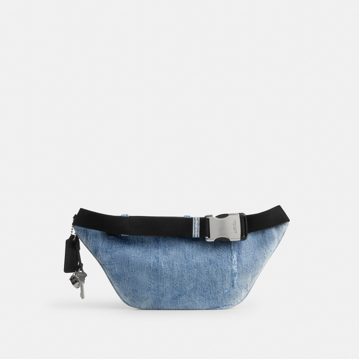 Travis Belt Bag 35 In Loved Denim With Charms