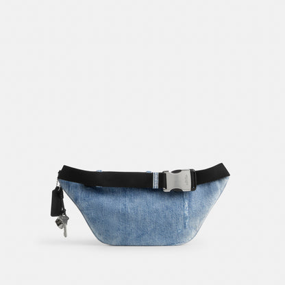 Travis Belt Bag 35 In Loved Denim With Charms