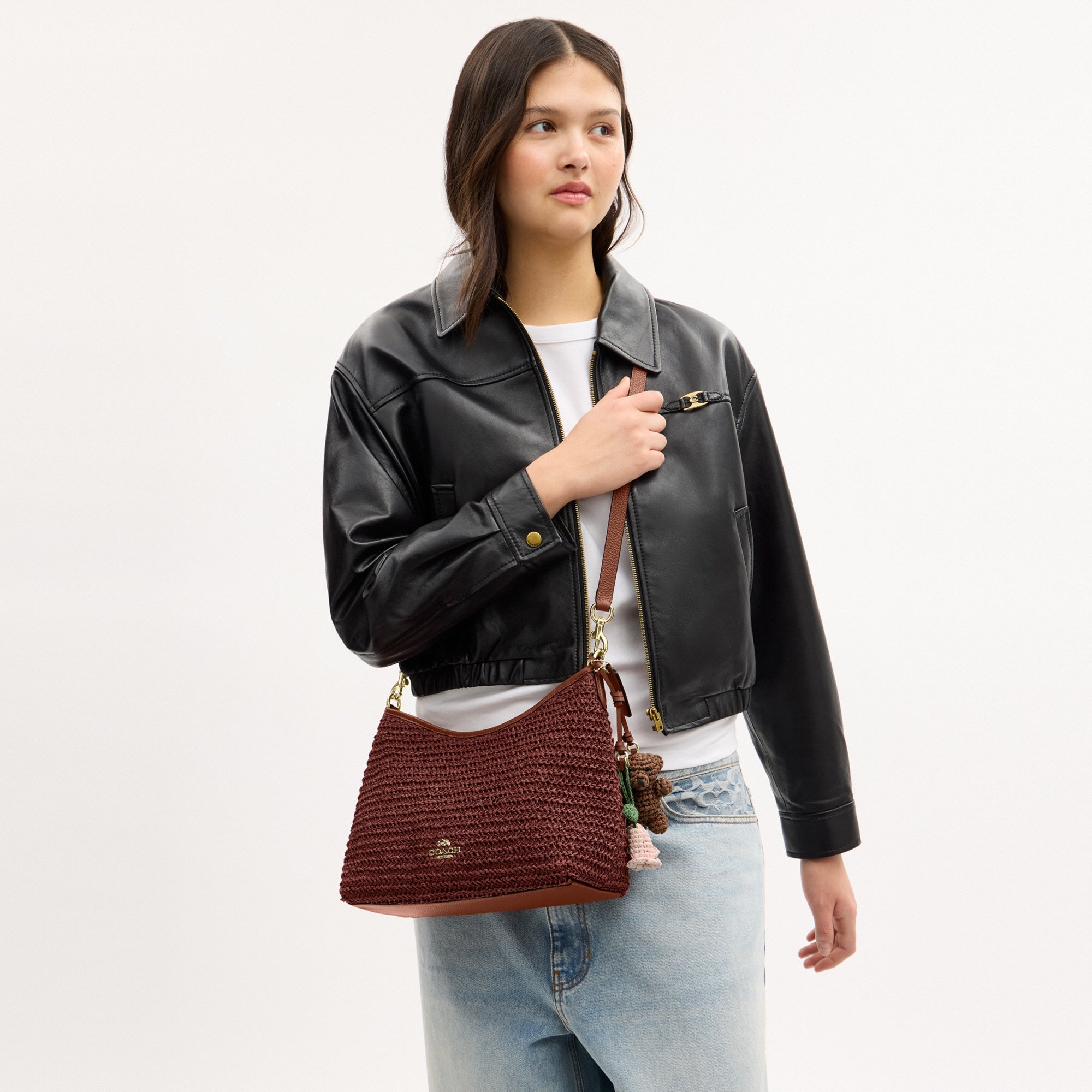 Laurel Shoulder Bag With Charms