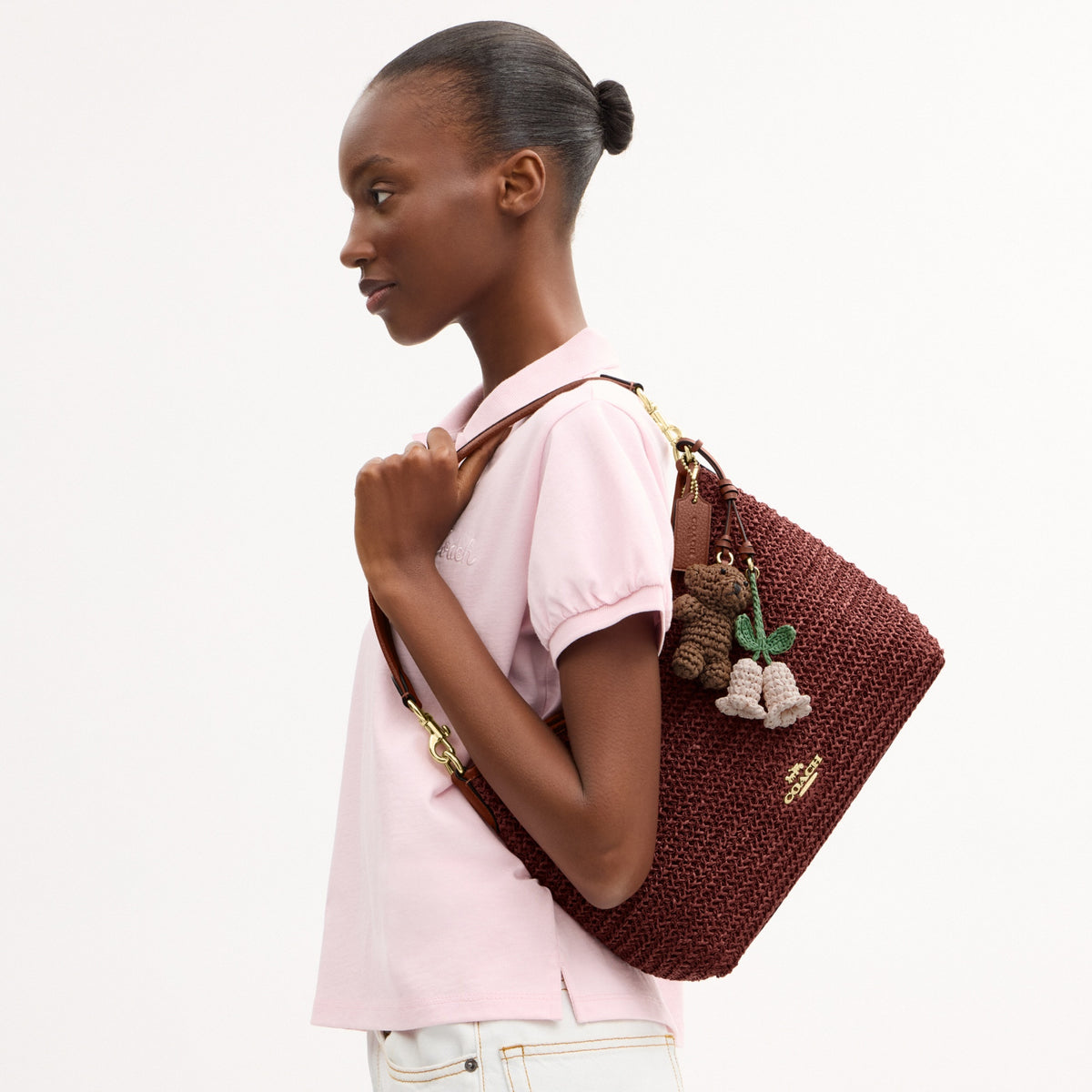 Laurel Shoulder Bag With Charms