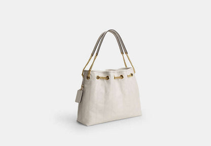 Evelyn Shoulder Bag With Quilting And Charm