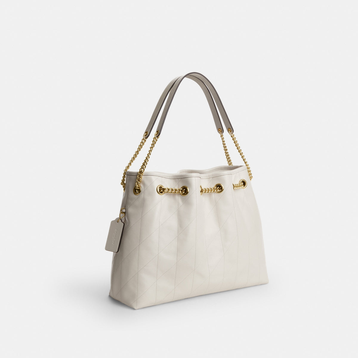 Evelyn Shoulder Bag With Quilting And Charm