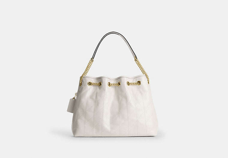 Evelyn Shoulder Bag With Quilting And Charm
