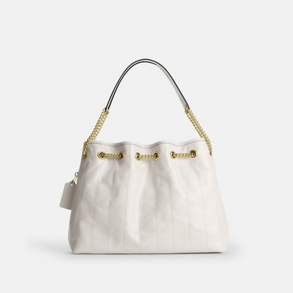 Evelyn Shoulder Bag With Quilting And Charm