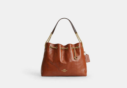 Evelyn Shoulder Bag With Quilting And Charm