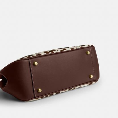 Asher Shoulder Bag In Haircalf