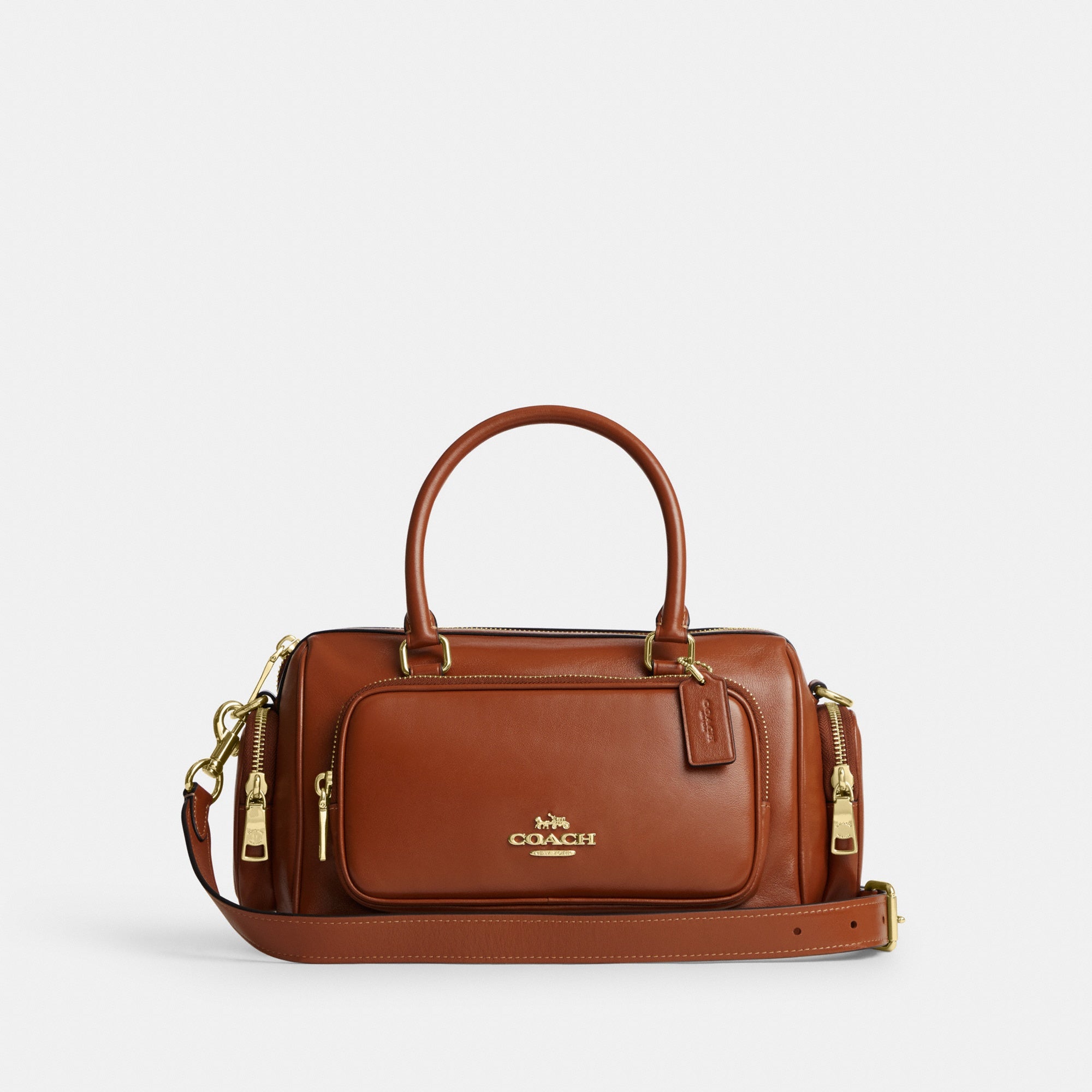 Rowan Satchel Bag With Pockets