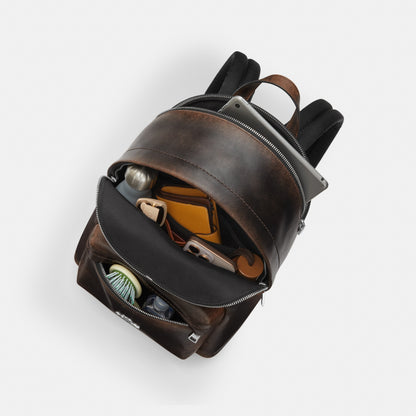 Taylor Small Backpack In Loved Leather
