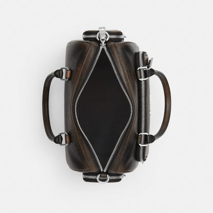 Rowan Satchel Bag With Pockets In Loved Leather