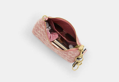 Teri Shoulder Bag In Signature Beaded Satin