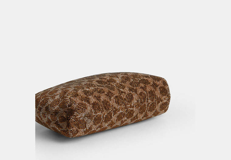 Teri Shoulder Bag In Signature Beaded Satin