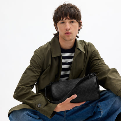 Andre Barrel Bag 30 In Signature Canvas