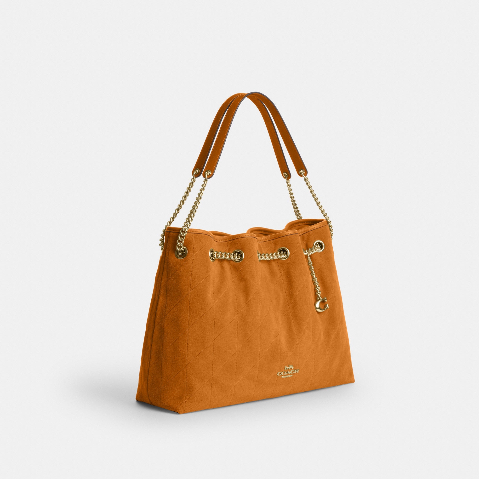 Evelyn Shoulder Bag With Quilting And Charm