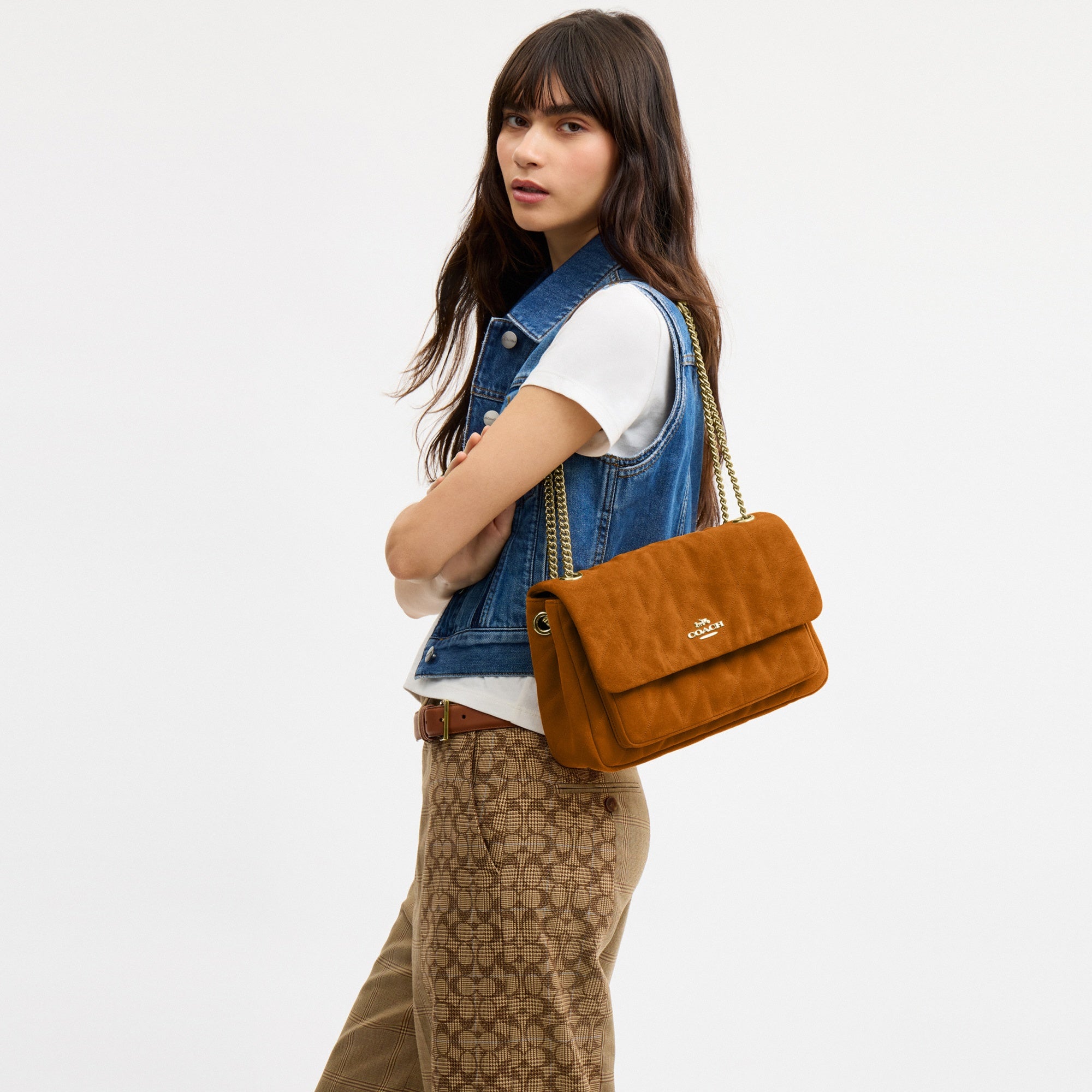 Elodie Crossbody Bag With Quilting