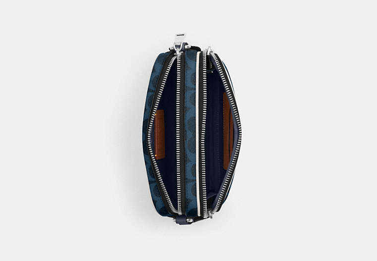 Colton Crossbody Bag 19 In Signature Canvas With Coach Graphic